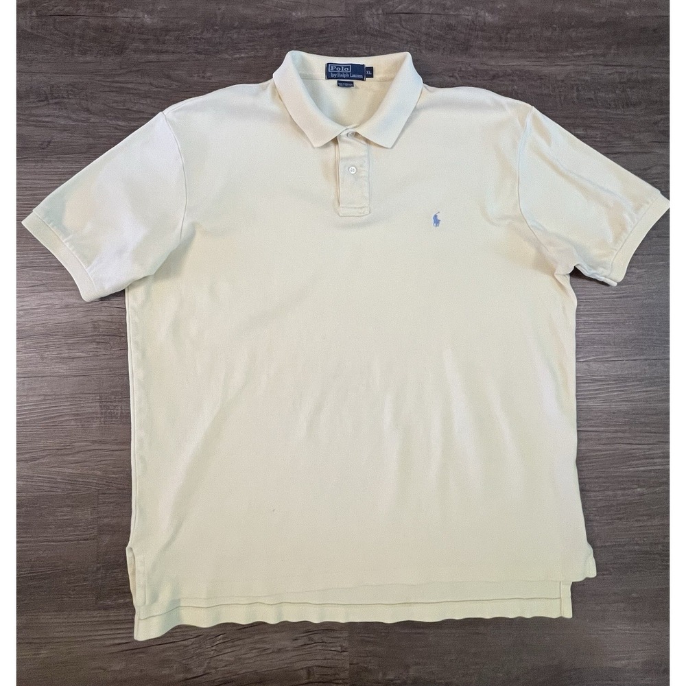 Vintage Polo Ralph Lauren Mens Polo Shirt X-large Hong Kong F17